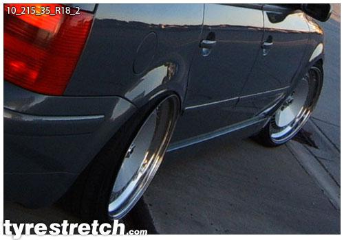 215/35 R18 on 10.0J