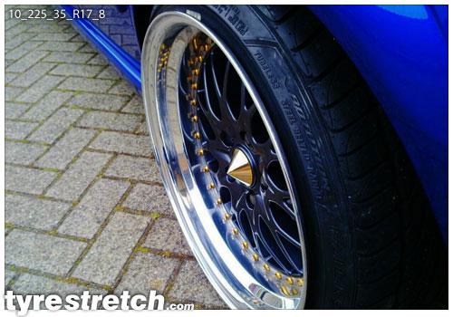 225/35 R17 on 10.0J