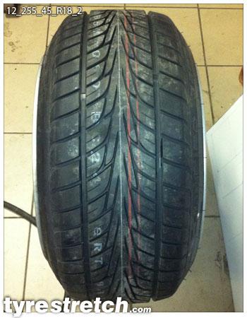 255/45 R18 on 12.0J