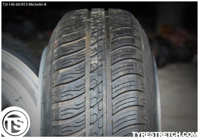 An example of tyre stretch: 145/60 R13 on 7.0J – MICHELIN