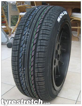 175/50 R15 on 7.0J