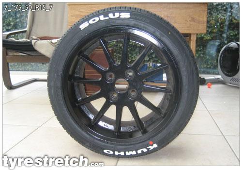 175/50 R15 on 7.0J