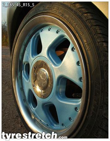 185/45 R15 on 7.0J