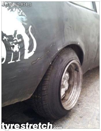185/60 R14 on 7.0J