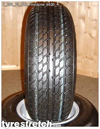 An example of tyre stretch: 195/70 R13 on 7.0J – FIRESTONE