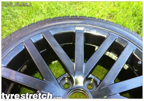 215/45 R18 on 7.0J