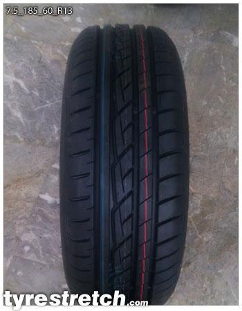 185/60 R13 on 7.5J