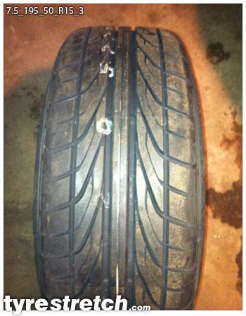 195/50 R15 on 7.5J