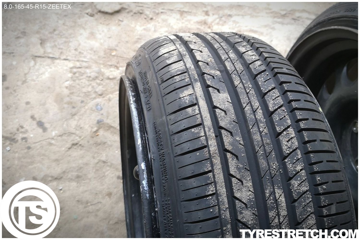 165/45 R15 on 8.0J – ZEETEX tyre