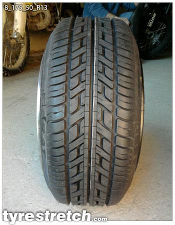 175/50 R13 on 8.0J
