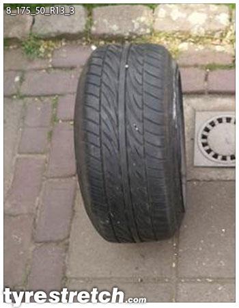175/50 R13 on 8.0J