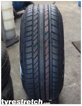 An example of tyre stretch: 175/55 R15 on 8.0J – CONTINENTAL
