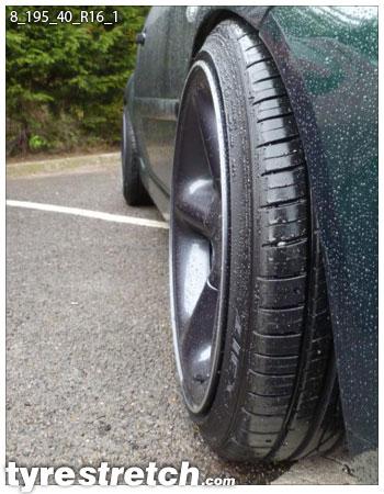 195/40 R16 on 8.0J