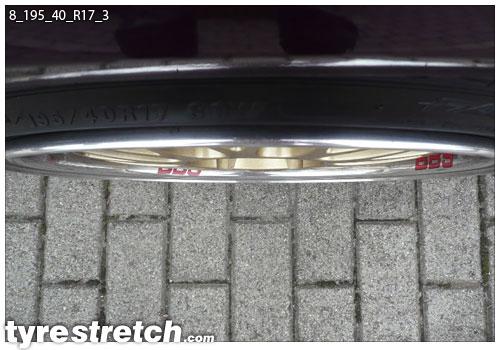 195/40 R17 on 8.0J