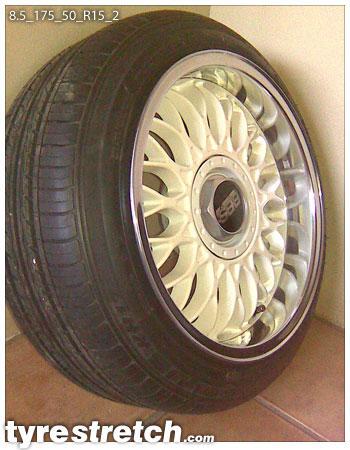 175/50 R15 on 8.5J