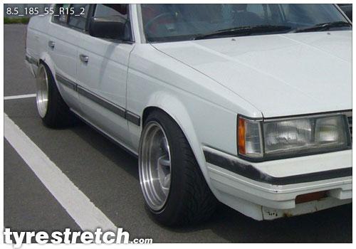185/55 R15 on 8.5J
