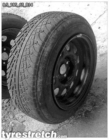 185/65 R14 on 8.5J