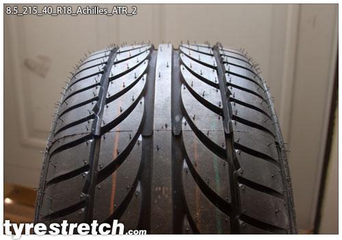 An example of tyre stretch: 215/40 R18 on 8.5J – ACHILLES