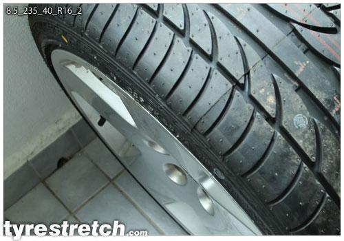 235/40 R16 on 8.5J