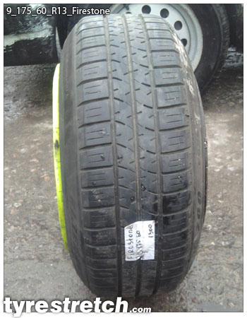 An example of tyre stretch: 175/60 R13 on 9.0J – FIRESTONE