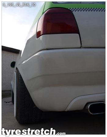 195/45 R16 on 9.0J