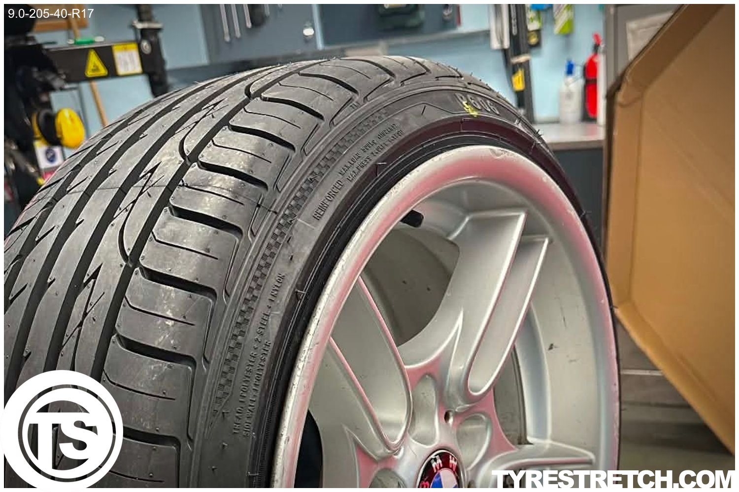 205/40 R17 on 9.0J