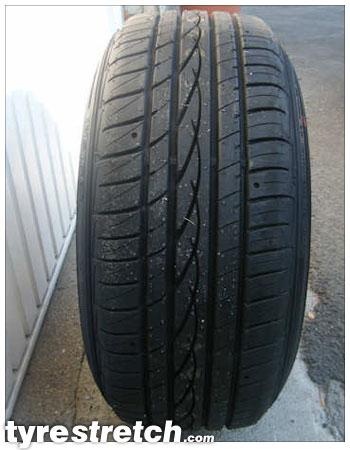 An example of tyre stretch: 205/60 R13 on 9.0J