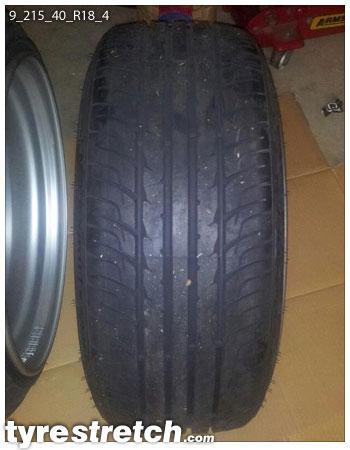 215/40 R18 on 9.0J