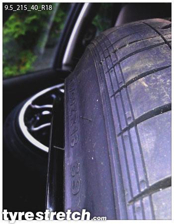 215/40 R18 on 9.5J