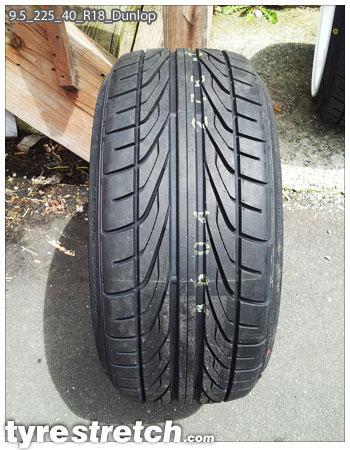 225/40 R18 on 9.5J Rim – DUNLOP Tyre | TyreStretch.com