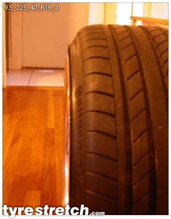 225/40 R19 on 9.5J